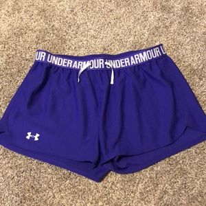 Under Armour Purple Shorts